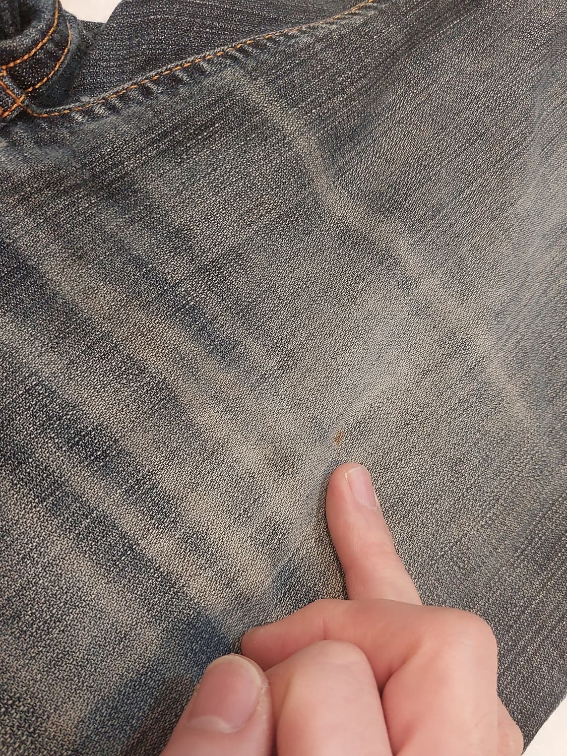 누디진 씬핀 Oscar worn dark 데님 29사이즈 상품이미지10