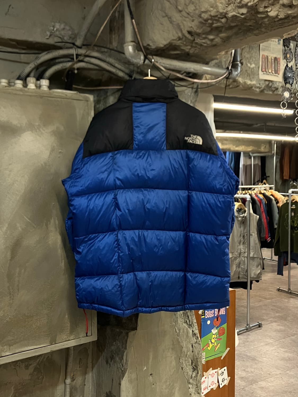 노스페이스 로체 800필파워 구스다운 패딩 블루 100 #csz2628 상품이미지2