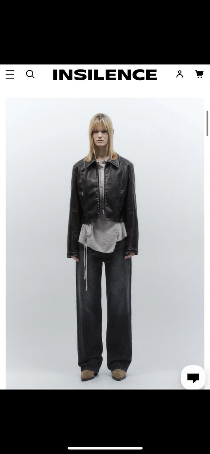 인사일런스 키파스 데님 블랙 상품이미지1