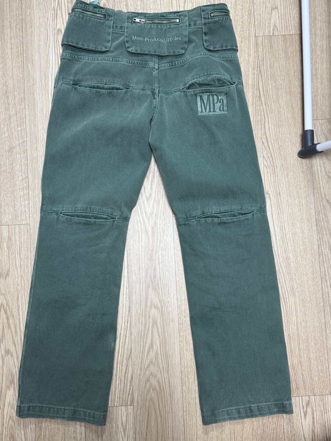 플라스틱프로덕트 MPa Bag Pants 에메랄드 s사이즈 팝니다. 상품이미지5