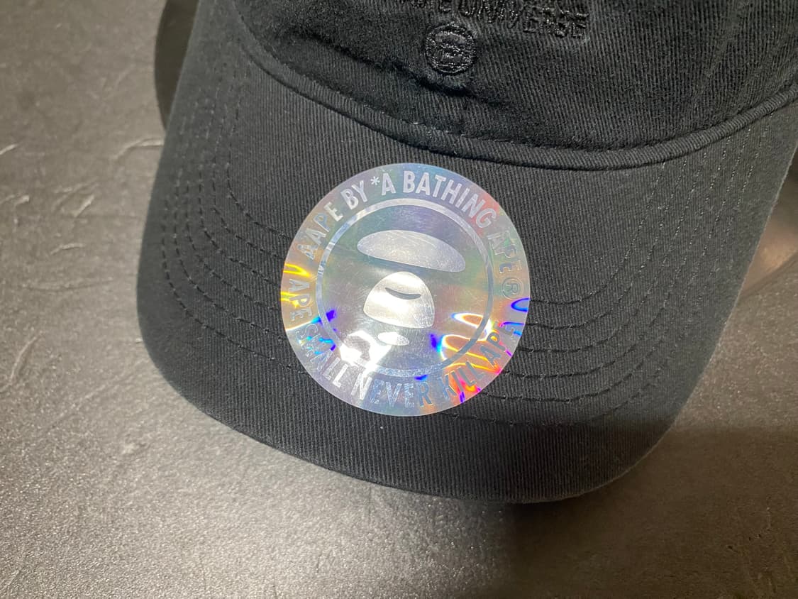 AAPE NOW cap-black-25ss  상품이미지3