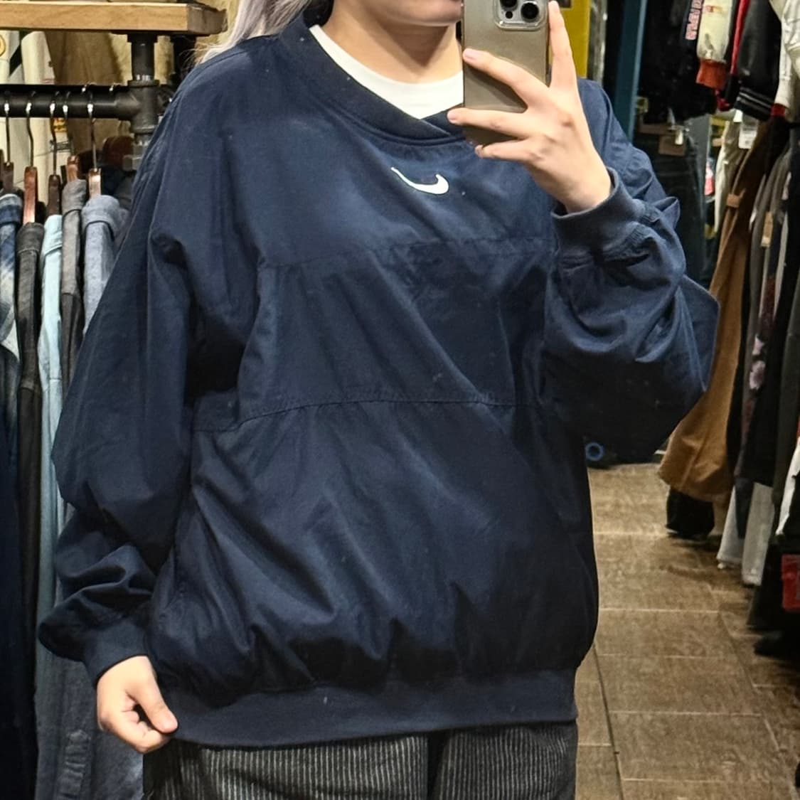 [HI] 나이키 올드스쿨 웜업 네이비 상품이미지3