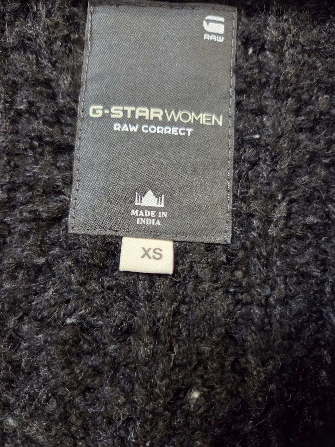 G-STAR RAW 브이넥 케이블 니트(XS) 상품이미지9