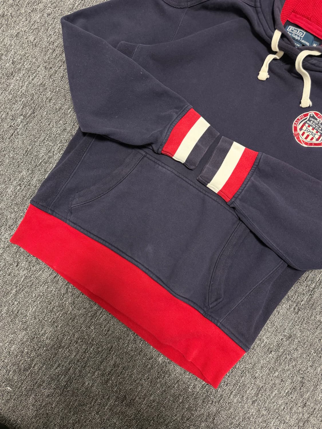 Polo Ralph Lauren navy hoodie    상품이미지6