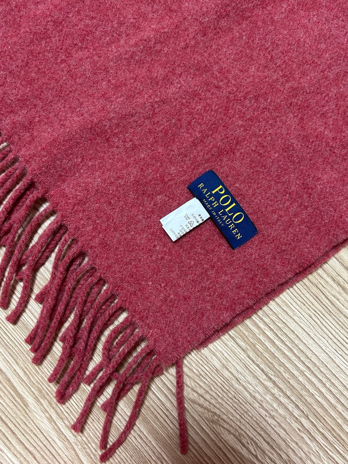폴로 랄프로렌 울 머플러 핑크 상품이미지2