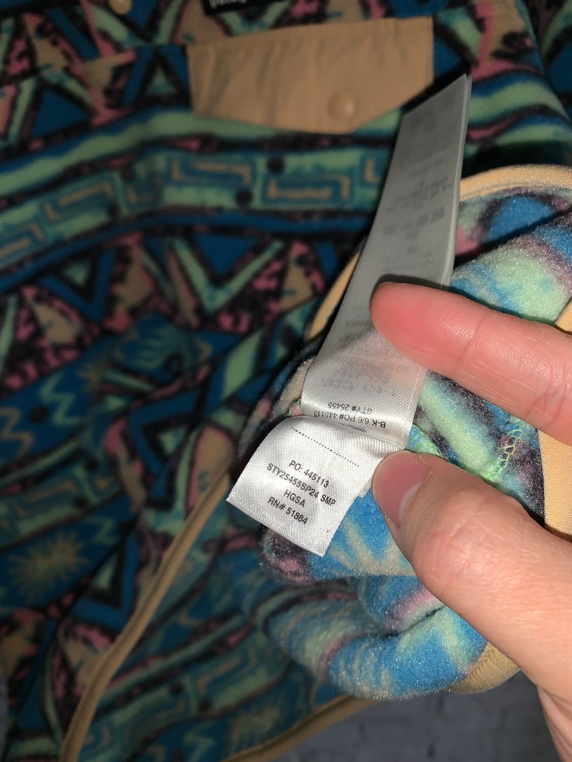 파타고니아 신칠라 패턴 s 상품이미지5