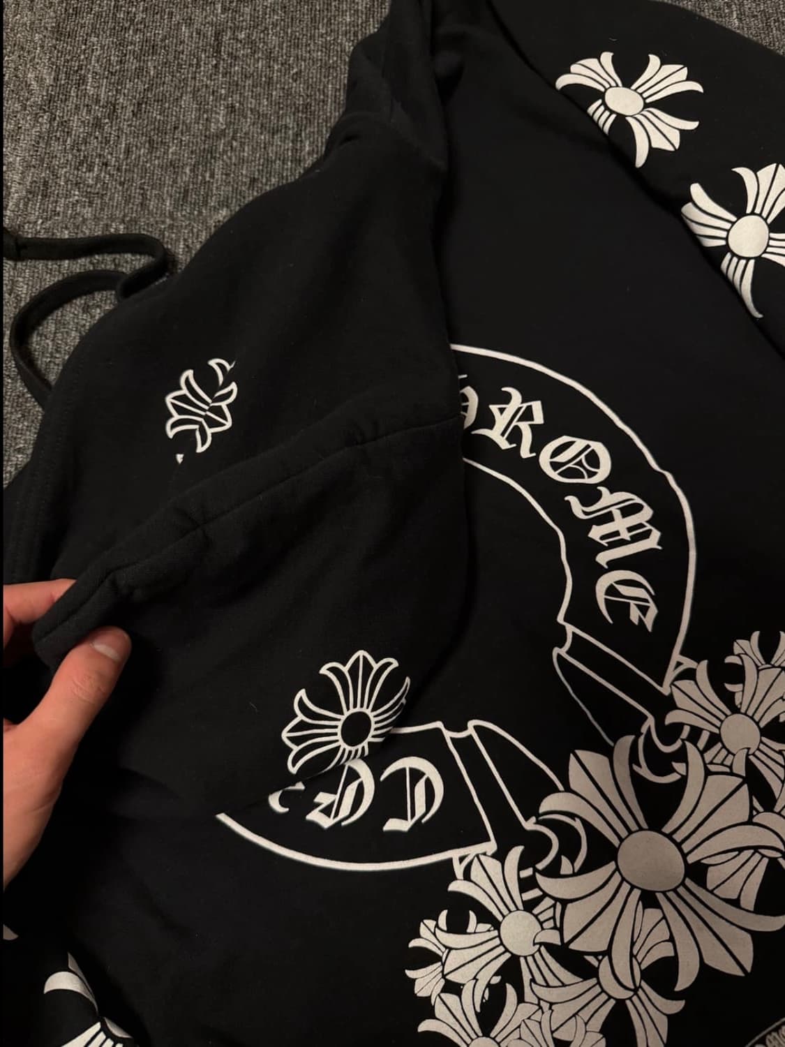 [XXL] 크롬하츠 X 드레이크 러버 보이 후드 마이애미 익스클루시브 상품이미지5