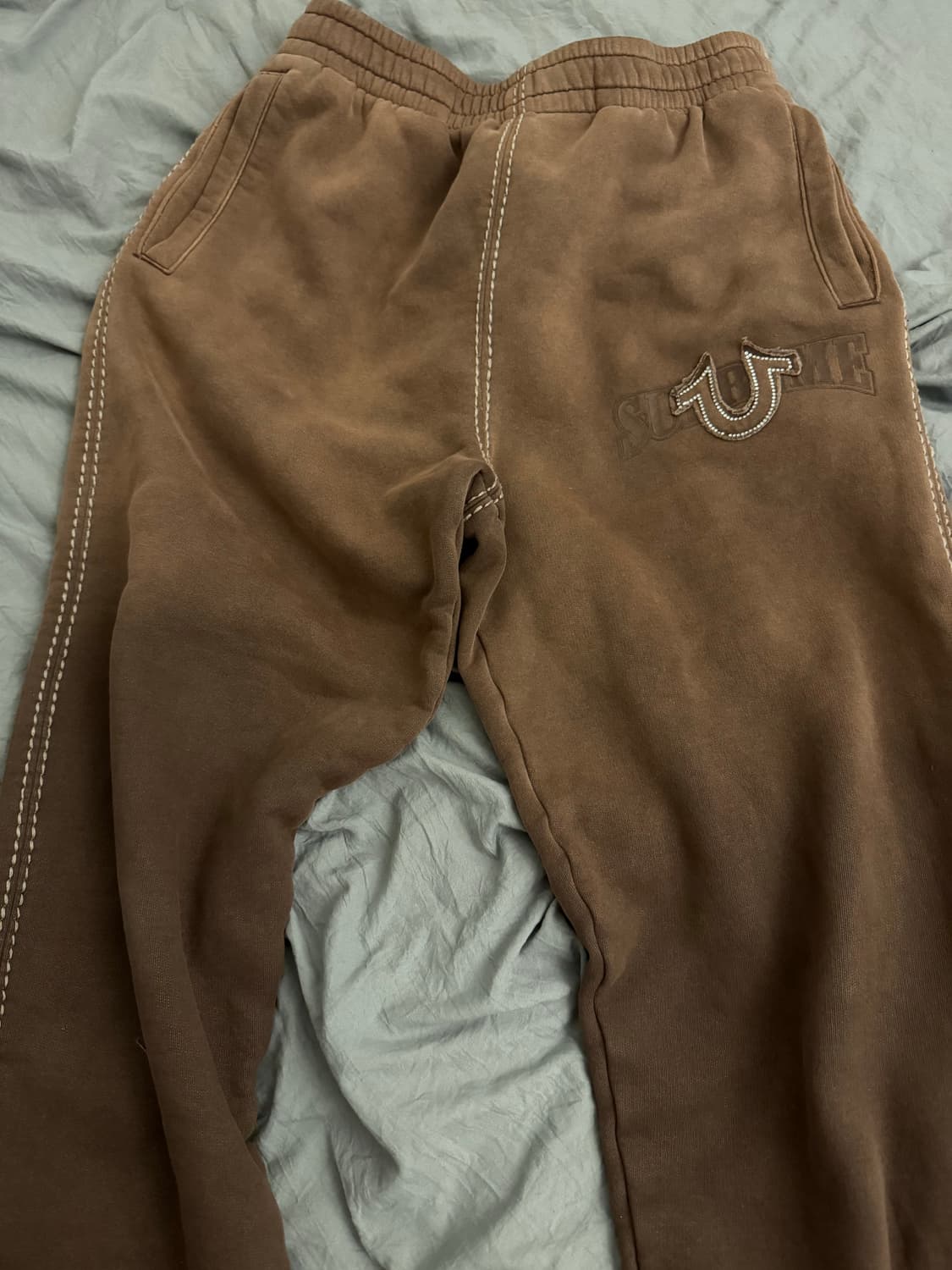 슈프림x트루릴리젼 스웨트팬츠 s 상품이미지2