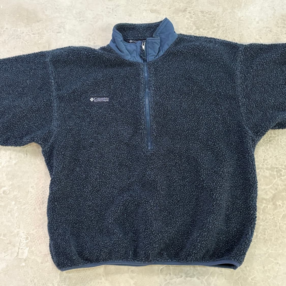 90s USA 콜롬비아 플리스 후리스 아노락 자켓 상품이미지1