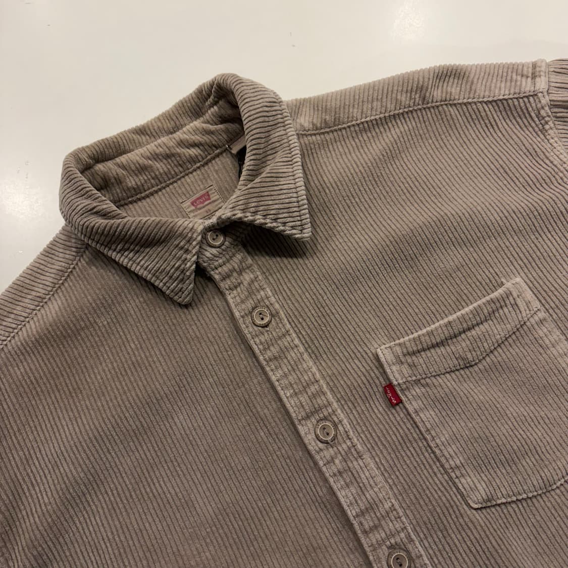 [XS] 리바이스 코듀로이 셔츠 베이지 B869 상품이미지3