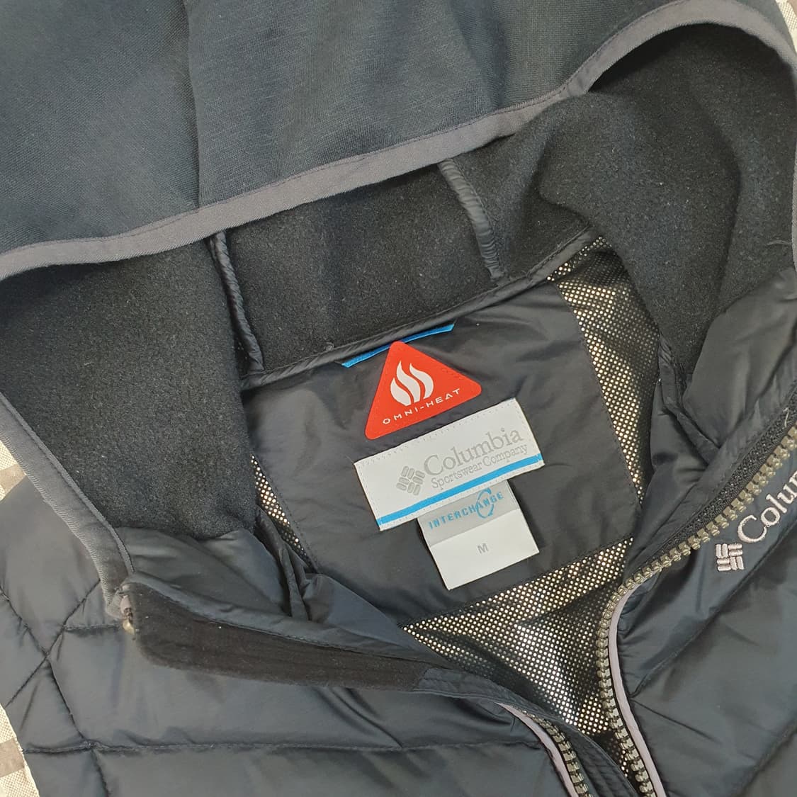 컬럼비아 거위털 패딩 베스트 공용95 상품이미지2