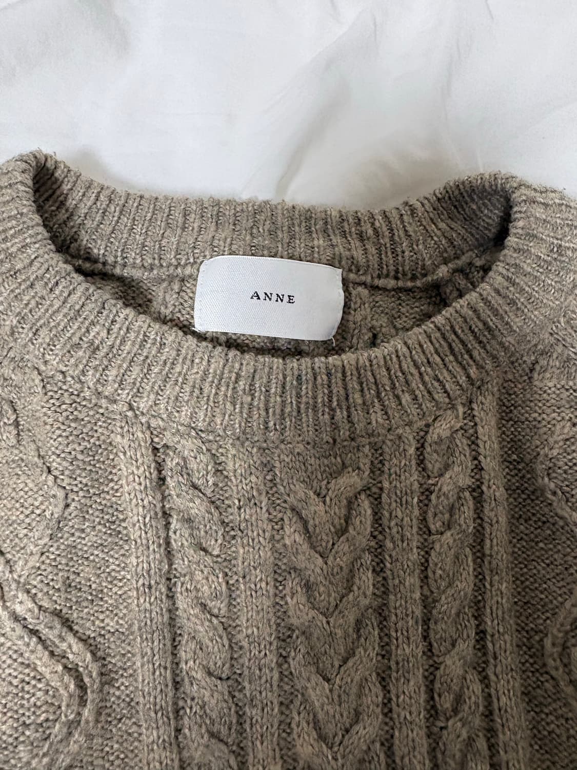 Anne 베이지 니트 상품이미지2