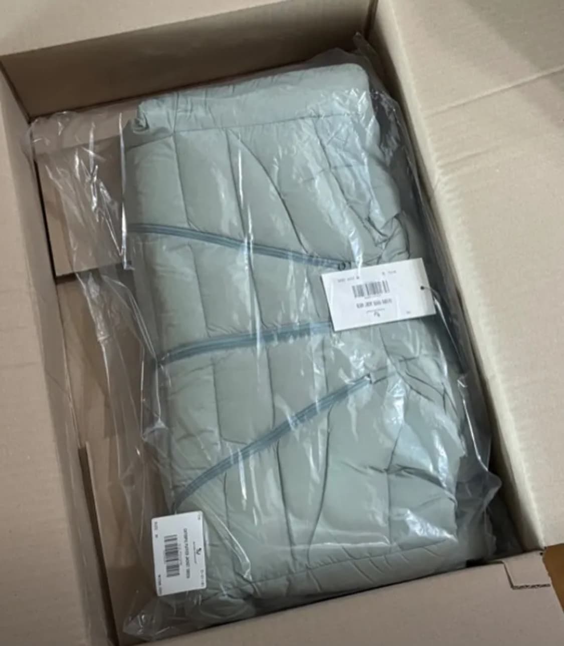 스키즘 인듀싱 경량패딩 그린 M 상품이미지3