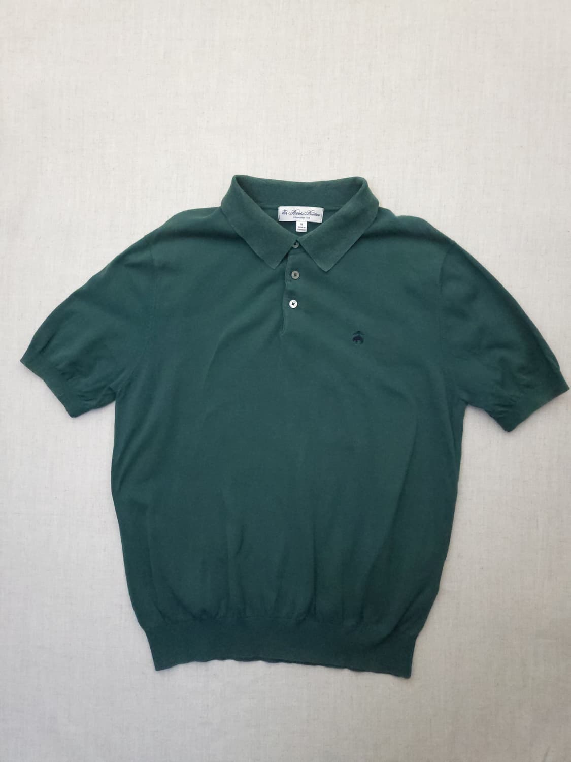 브룩스브라더스 반팔 카라니트 그린 m 상품이미지1