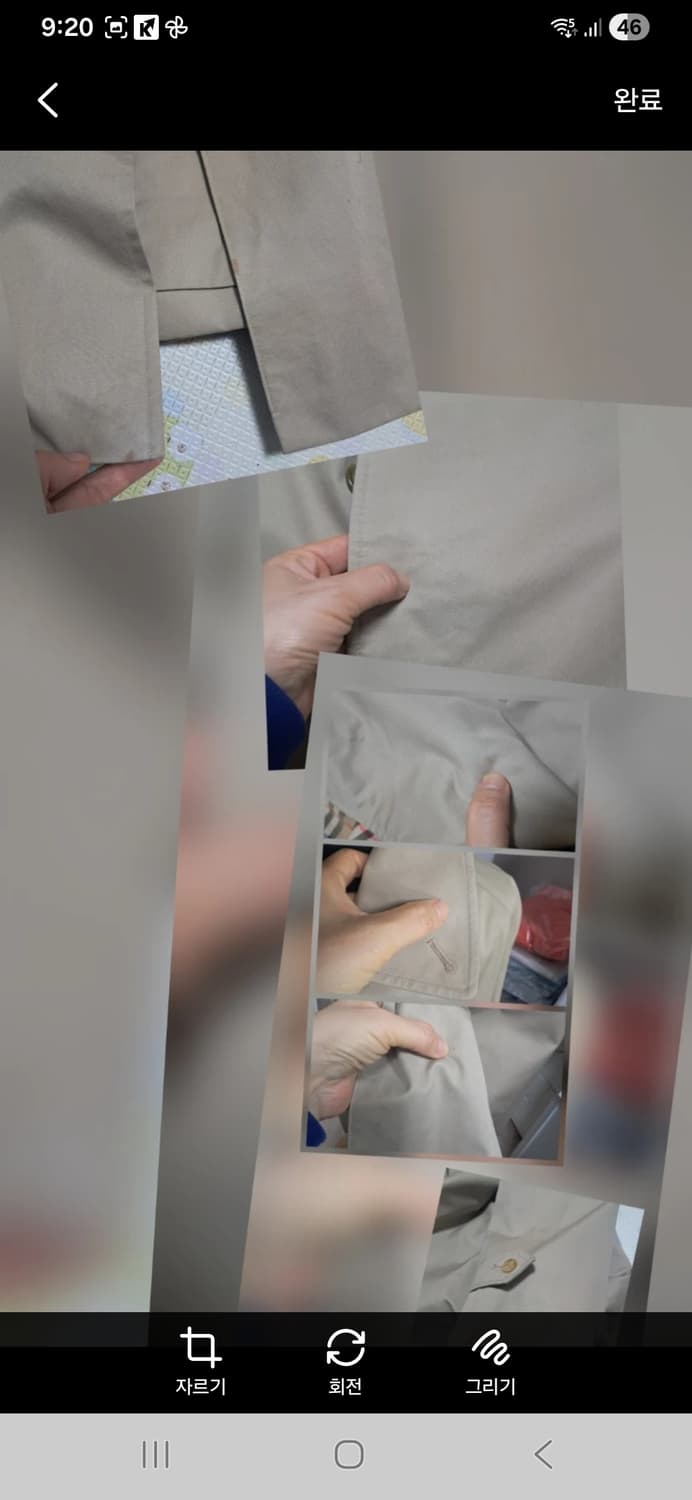 정품 버버리 빈티지 트렌치 코트48 SHORT(95~100) 상품이미지10