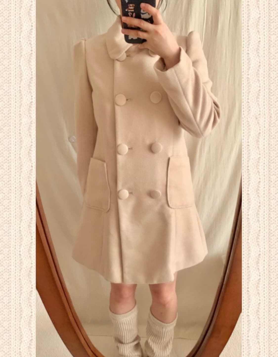 티티앤코 빈티지 코트 라떼갸루 히메갸루 상품이미지2