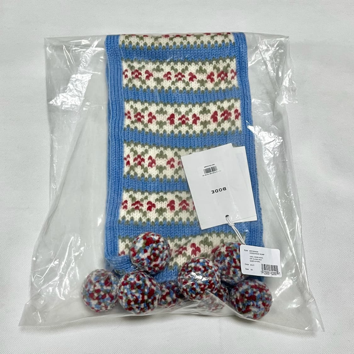 보디 BODE Wedgewood 머플러 상품이미지5