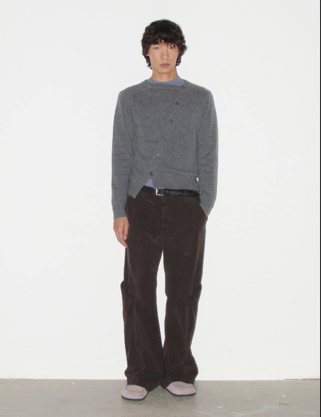 EE 2 WAY CARDIGAN GREY 상품이미지3