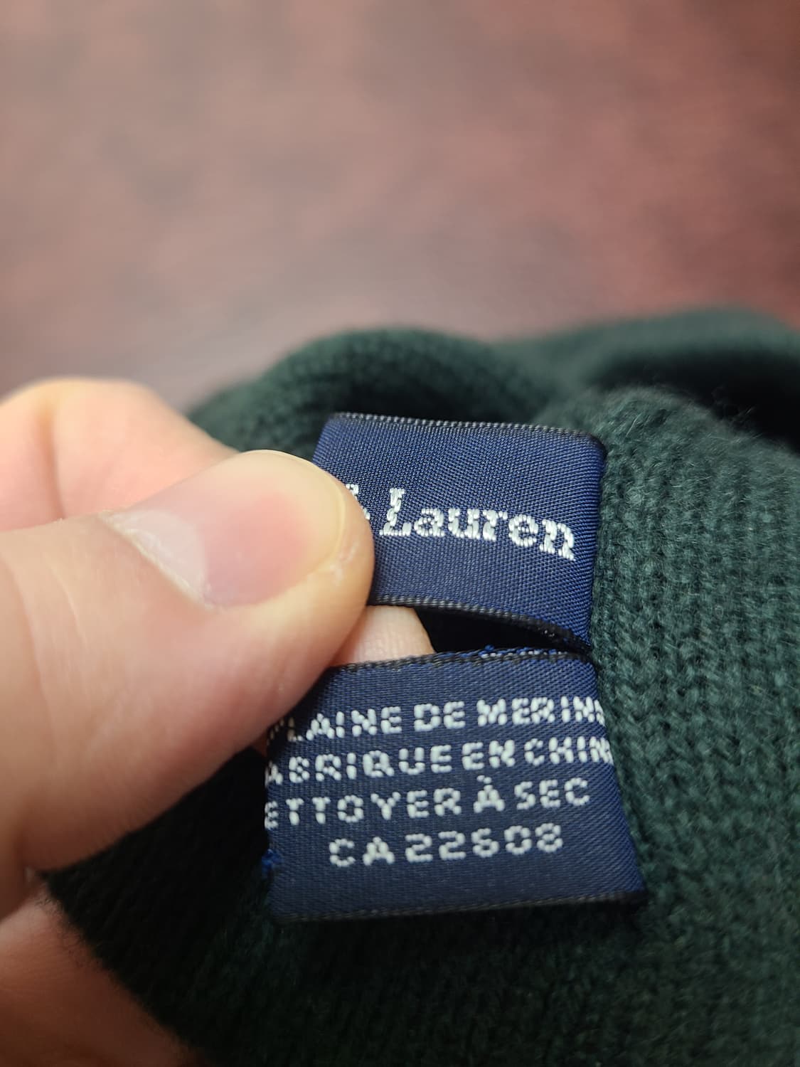 폴로 빅포니 메리노울 비니 상품이미지4