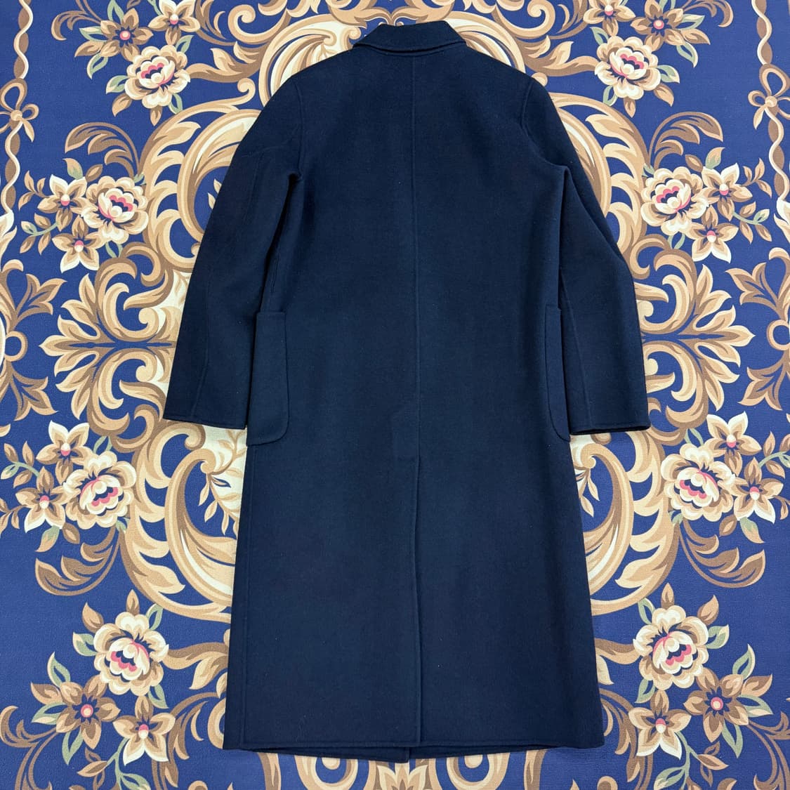 (우먼즈M)앤더슨벨 Andersson Bell 원포켓 울 코트(네이비) 상품이미지6