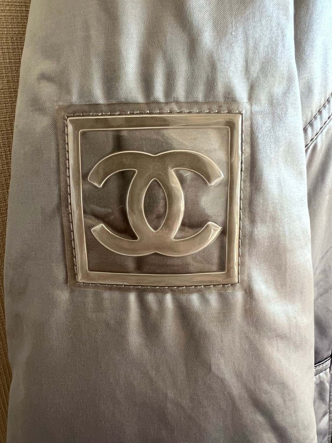 샤넬 스포츠라인 빈티지 패딩 코트38(M정도) 상품이미지2