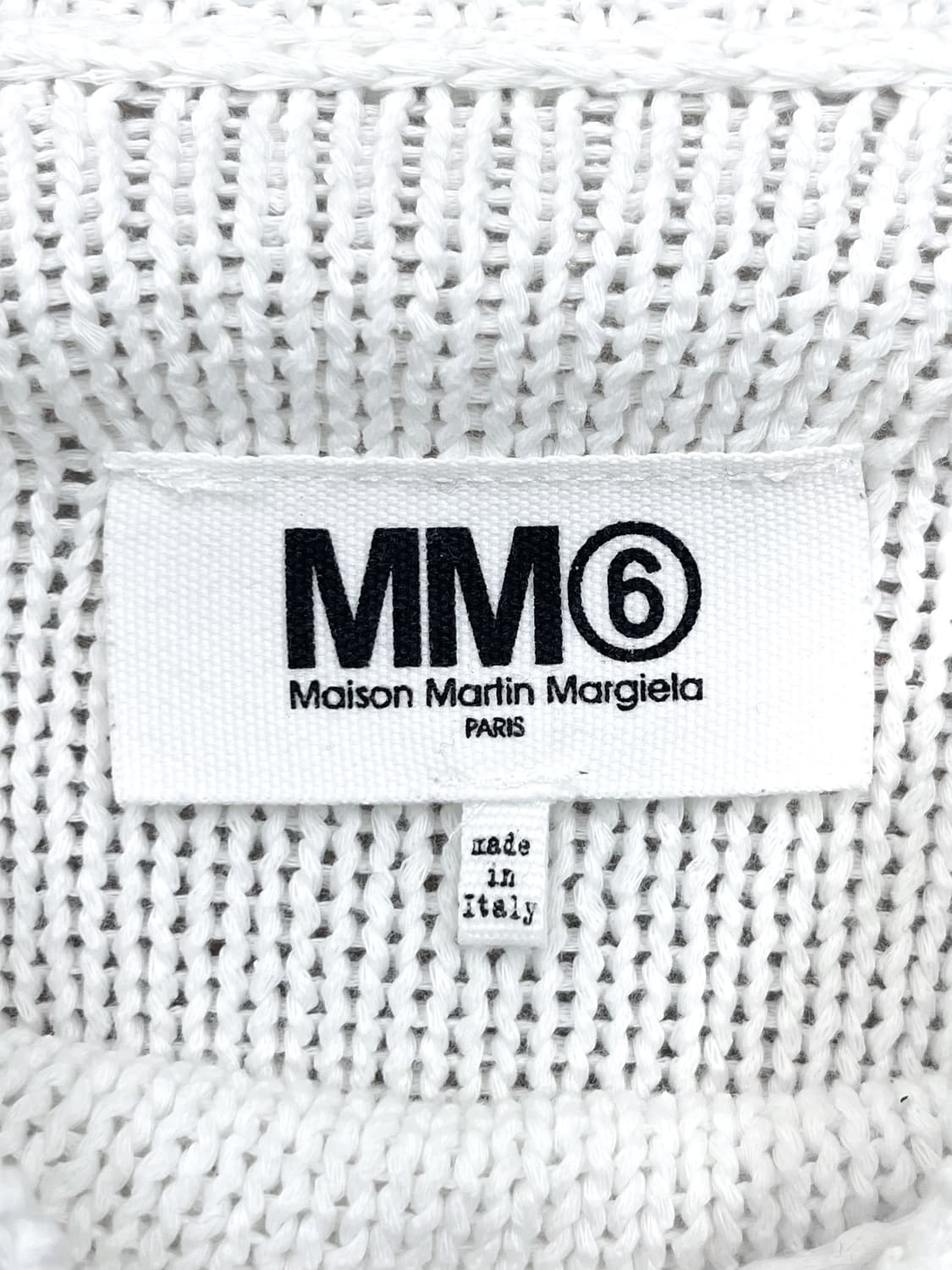 MM6 메종 마르지엘라 15s/s 테이프 라인 네트 니트 상품이미지5