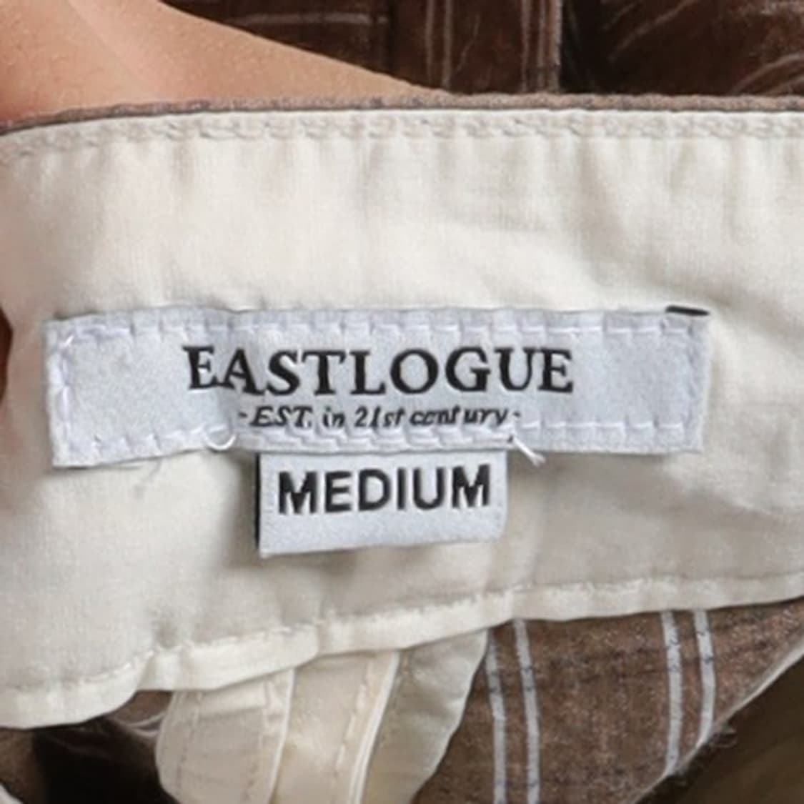 이스트로그 Eastlogue Check Pattern Cotton Pan 상품이미지8