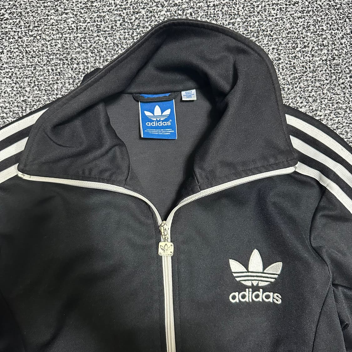 (100) 아디다스 삼선 블랙 트랙탑 유로파 져지 상품이미지2