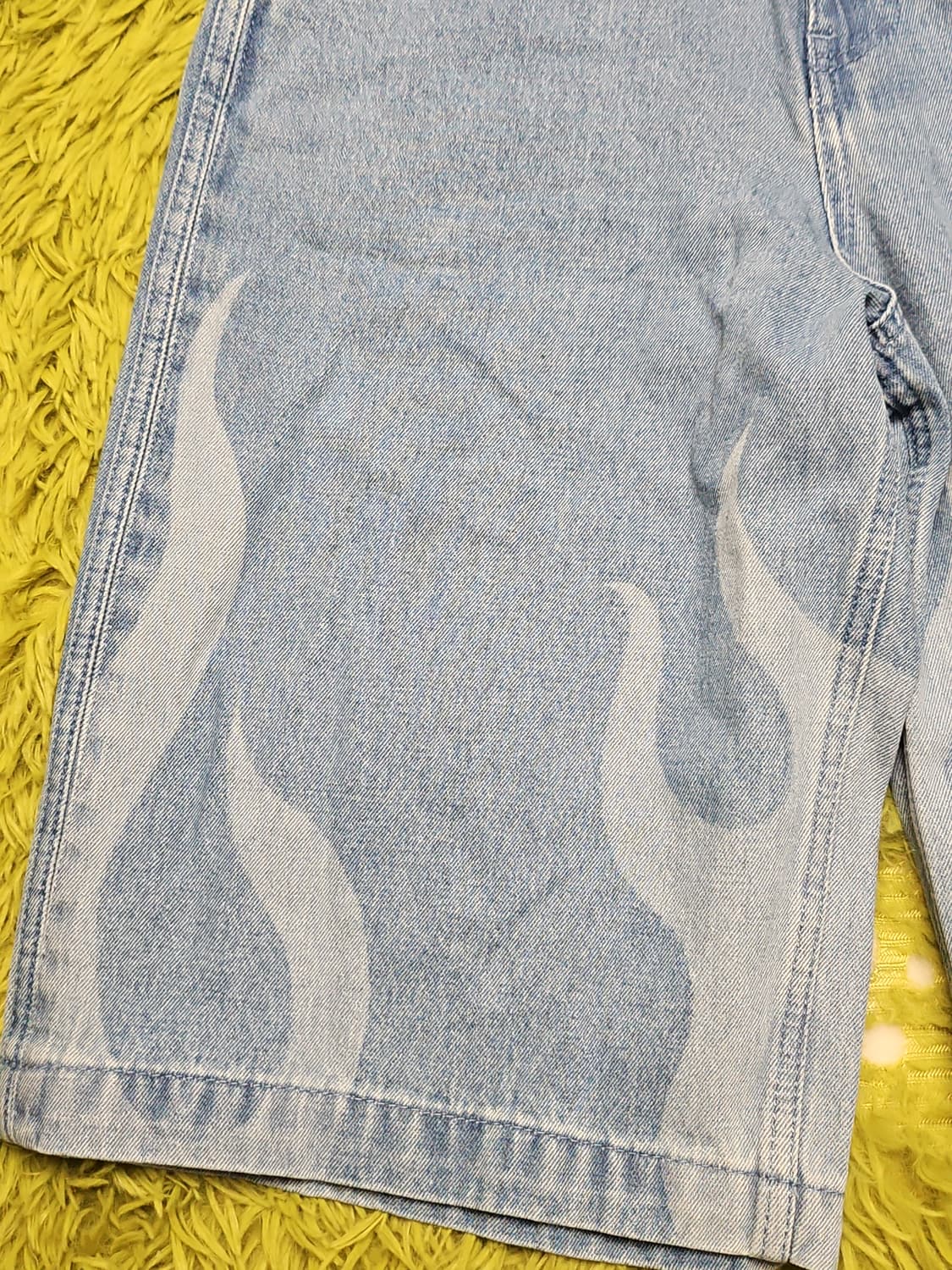 새상품 아디다스 플레임 데님 쇼츠 33 상품이미지3