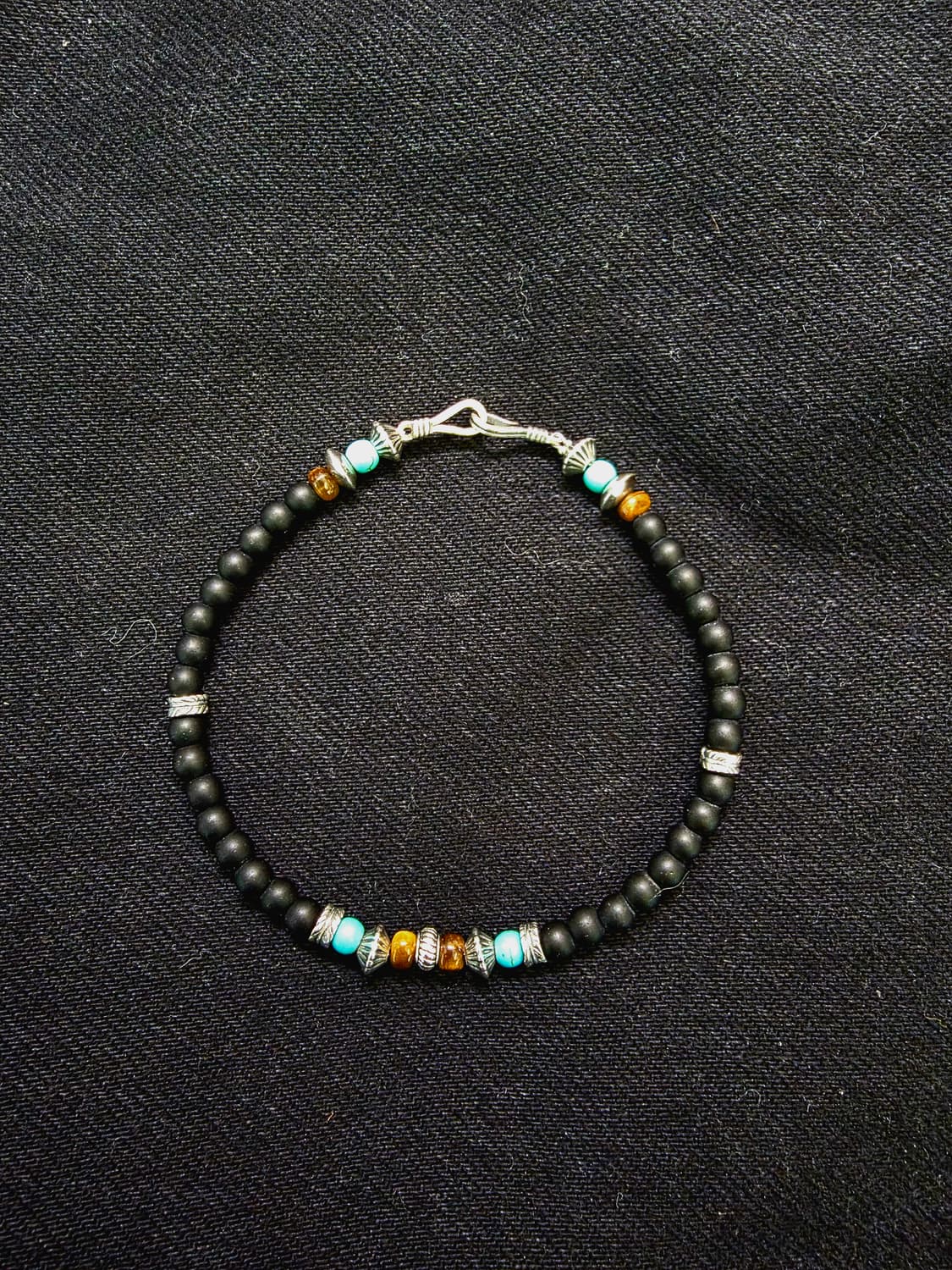 3Cross  silver925 onxys bracelet 상품이미지2