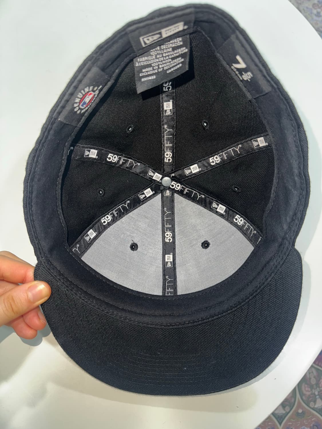 뉴에라 59fifty LA다저스 블랙 758 볼캡 mlb 모자 59피프티 상품이미지6