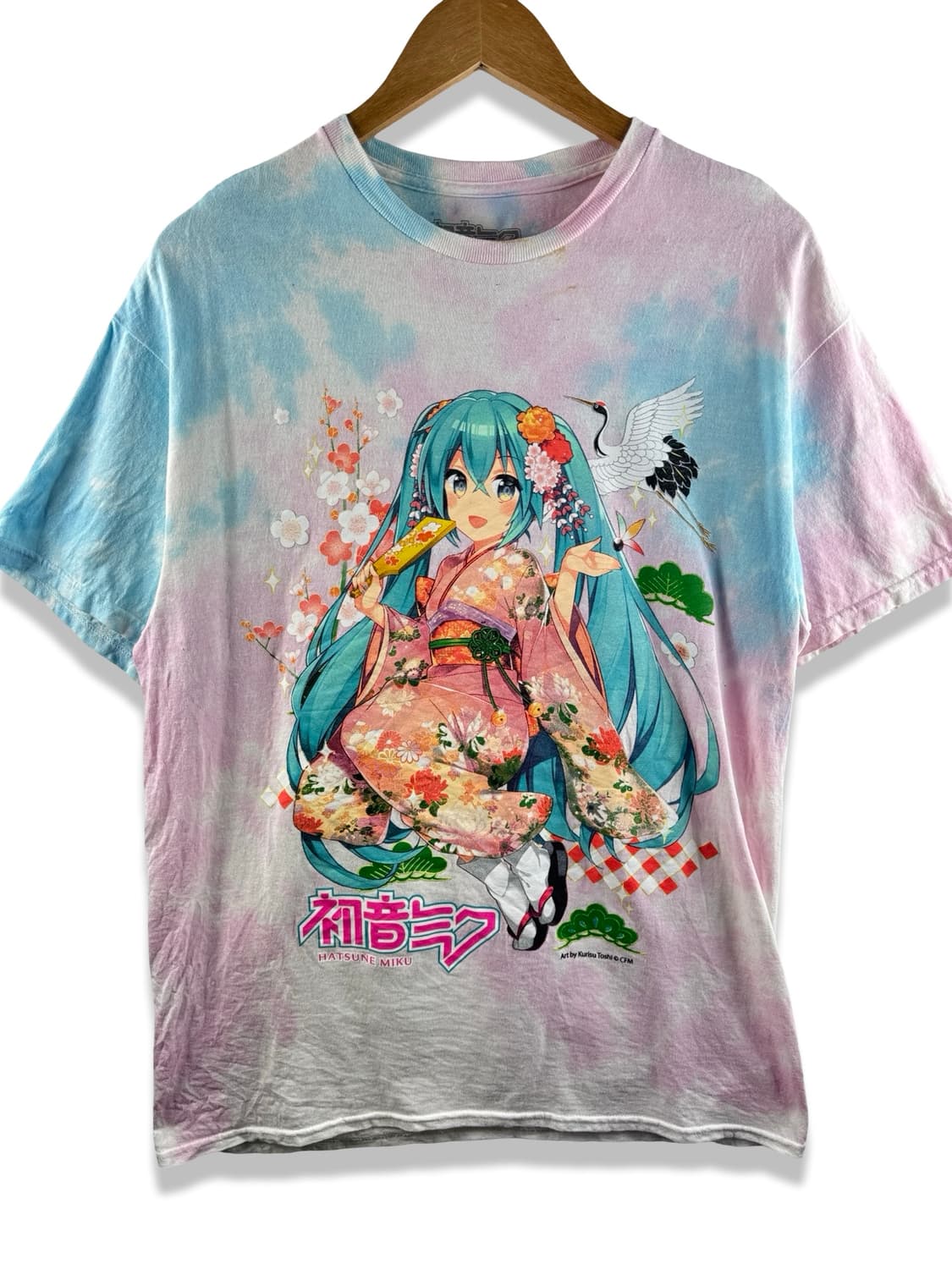 하츠네미쿠 하나미 타이다이 티셔츠2639 상품이미지1