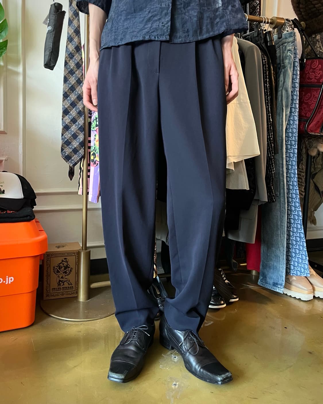 90-00s BALENCIAGA Paris Wide Old Trouser 상품이미지2