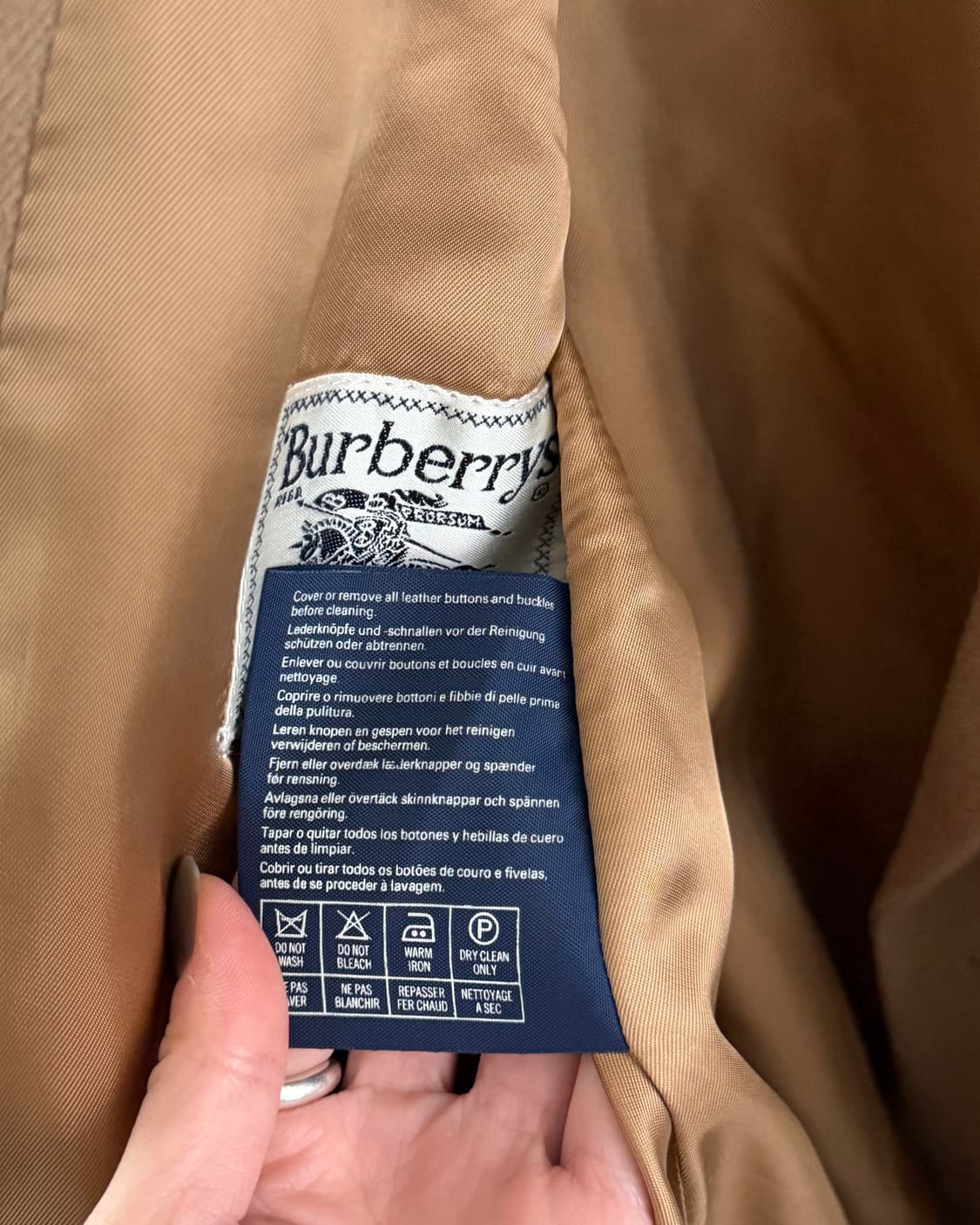 Burberry 버버리 금장 더블 블레이저 상품이미지6