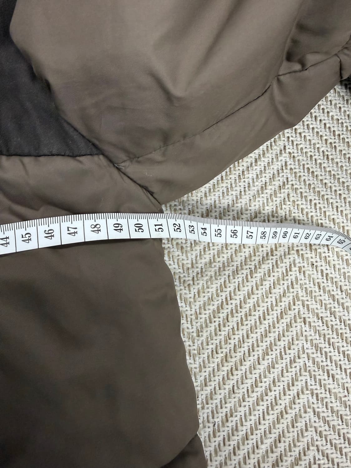 정품) TIME 타임 한섬 브라운 패딩 82 상품이미지9