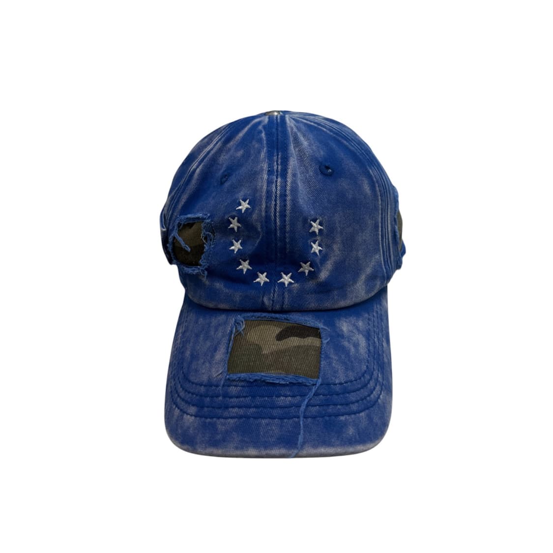 나인스타 데미지 블루 볼캡  상품이미지4