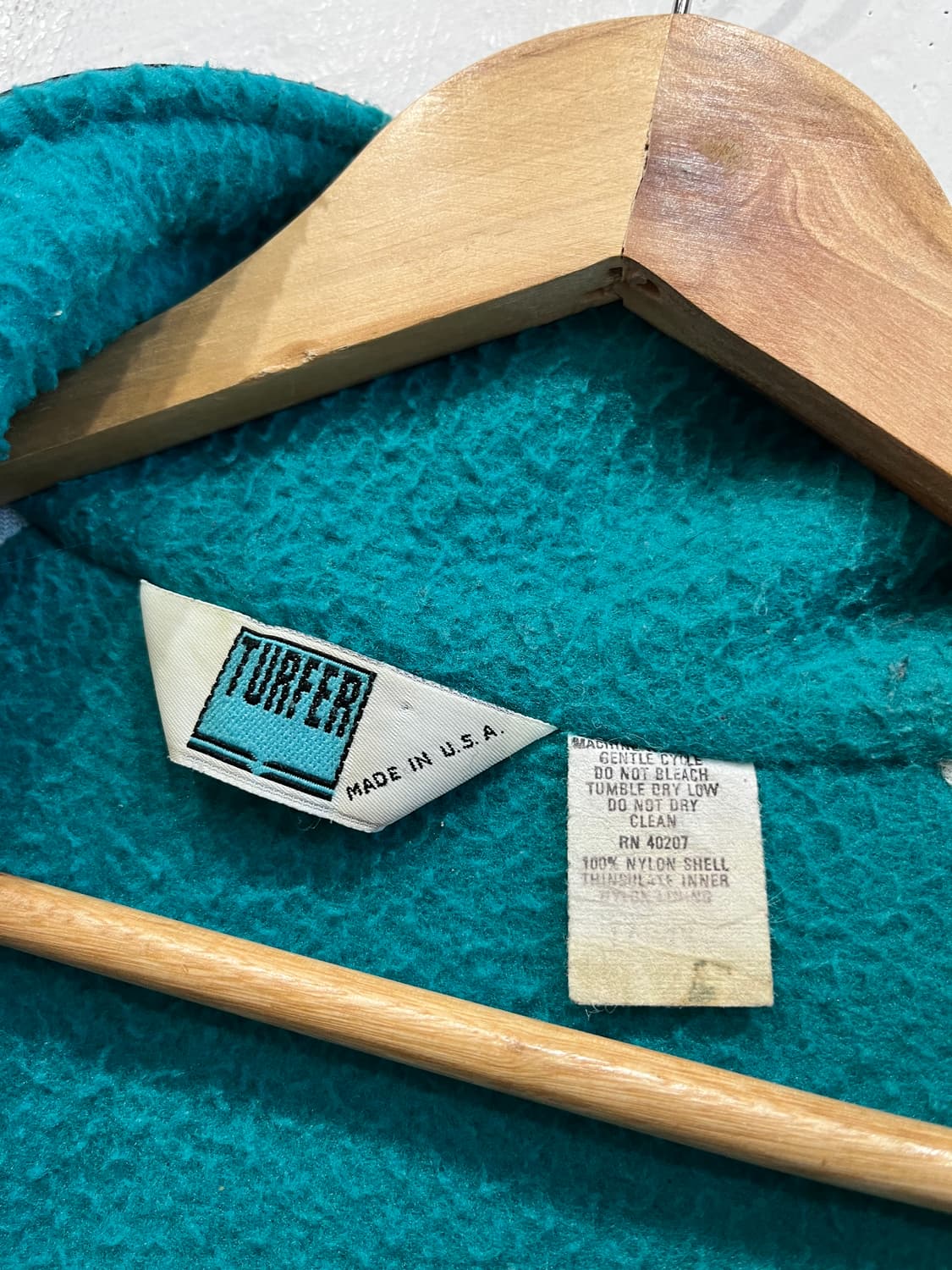 TURFER MADE IN USA 웜업 자켓 봄버자켓 상품이미지3