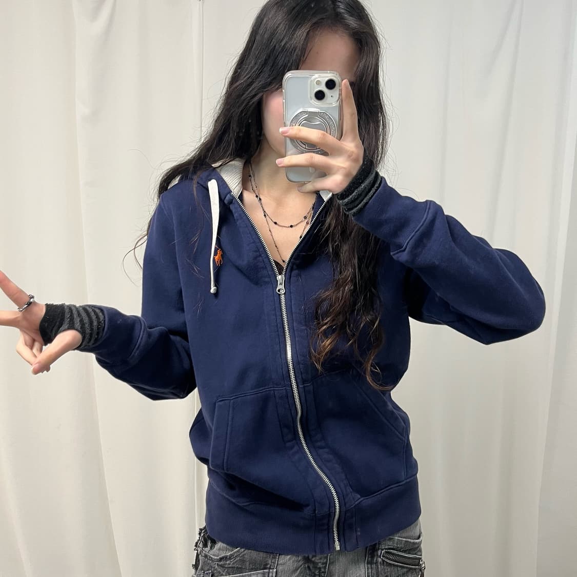 Polo Pony Thermal Hoodie Zip-up 상품이미지2