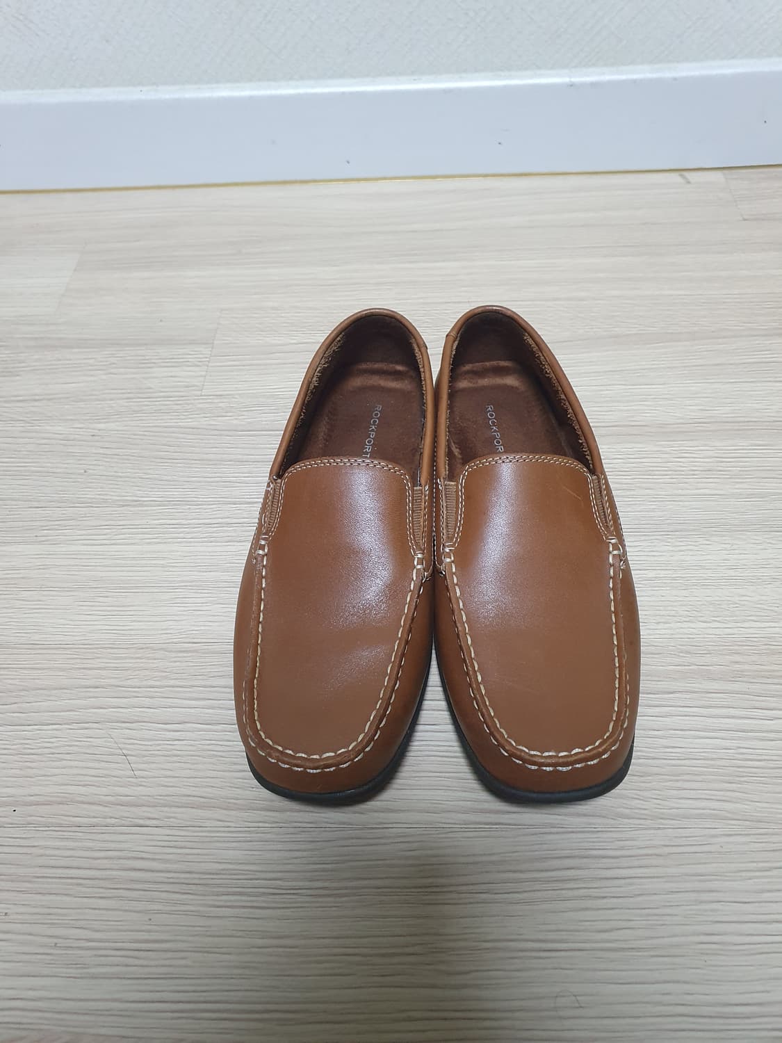 락포트 브라운 가죽 남성 로퍼 250 상품이미지3