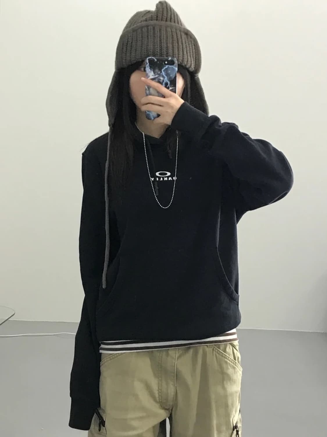 Oakley Minimal Logo Hoodie 상품이미지2