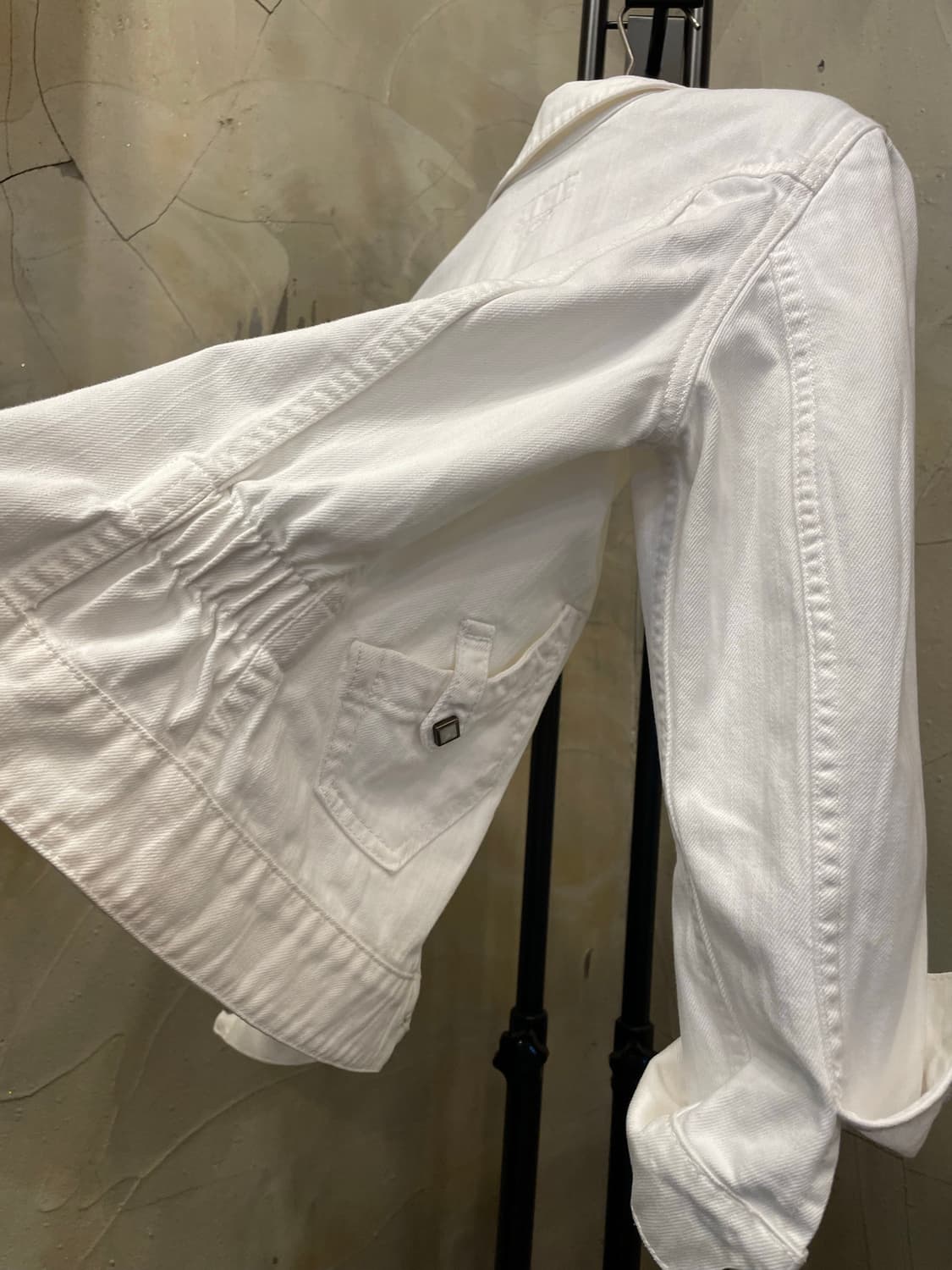 리플레이 화이트 여성 데님 자켓 55 상품이미지3