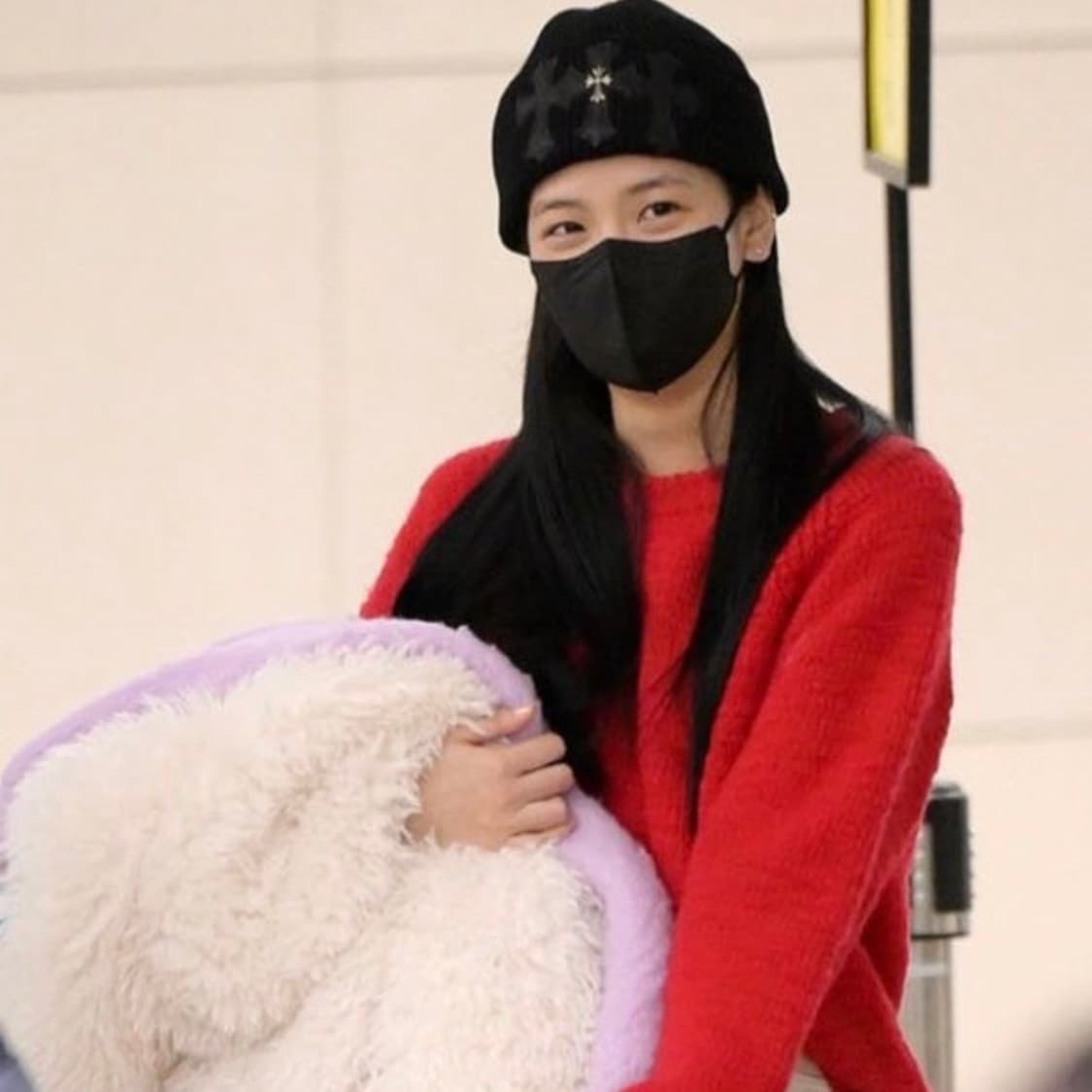 [새상품/선물가능] 크롬하츠 트리플 크로스 레더패치 참 비니 상품이미지7