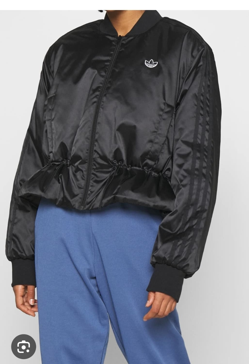 아디다스 블랙 봄버 패딩 자켓 상품이미지2