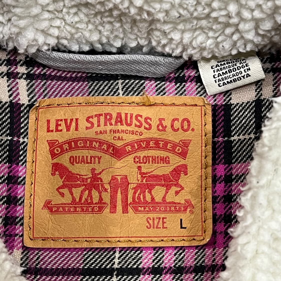 리바이스 셰르파 데님자켓 s08572 상품이미지6