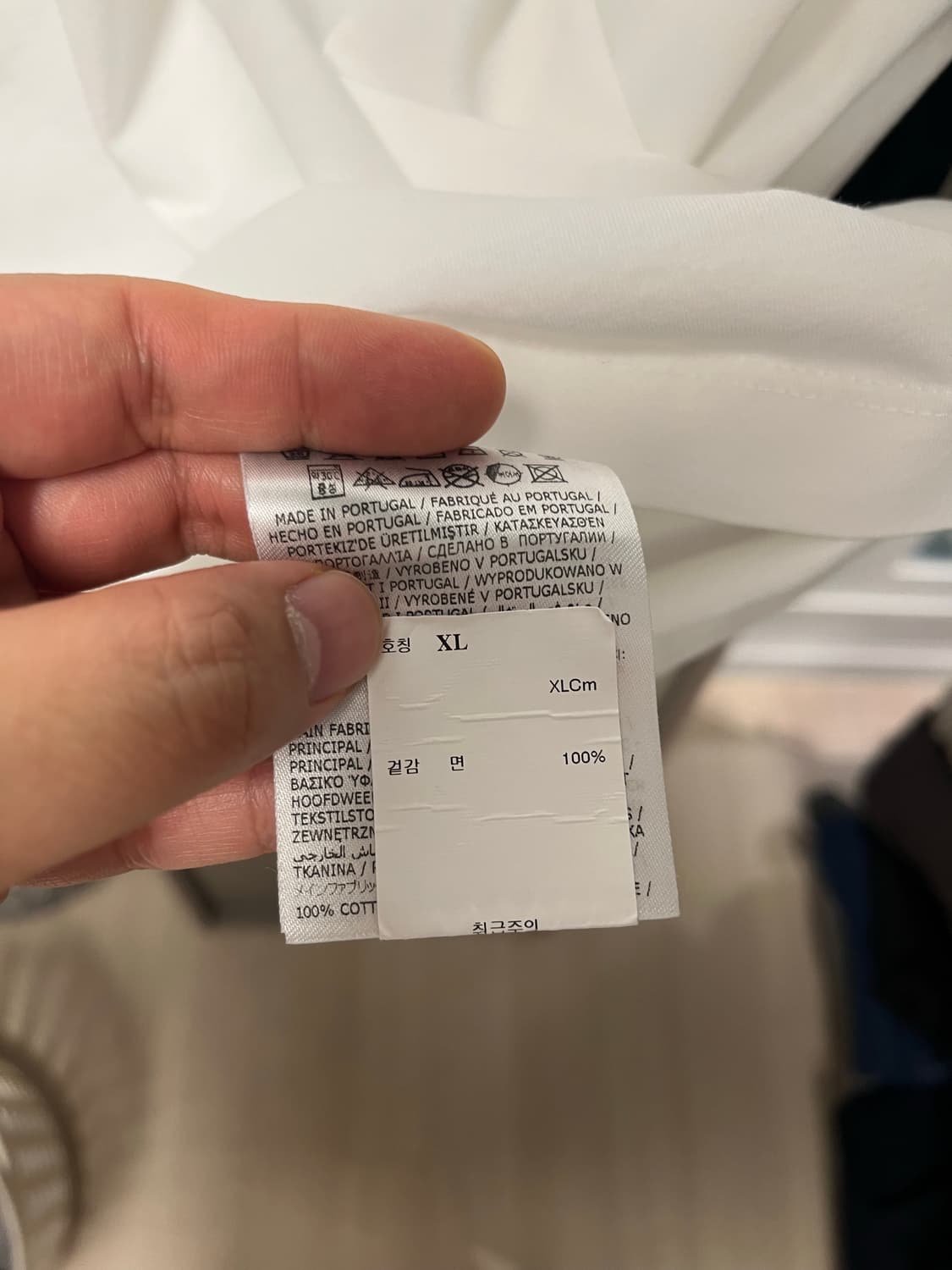MM6 로고 반팔 티셔츠 XL사이즈 상품이미지4