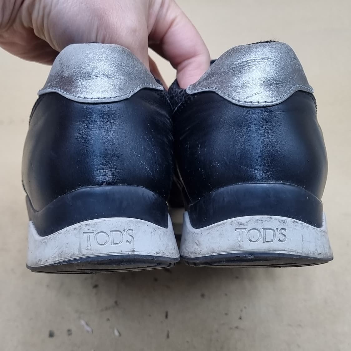 토즈 페이던트 가죽스니커즈 36.5 235 상품이미지4