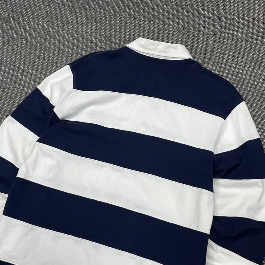 클럽 룸 배색 럭비 티셔츠 v0343 상품이미지4