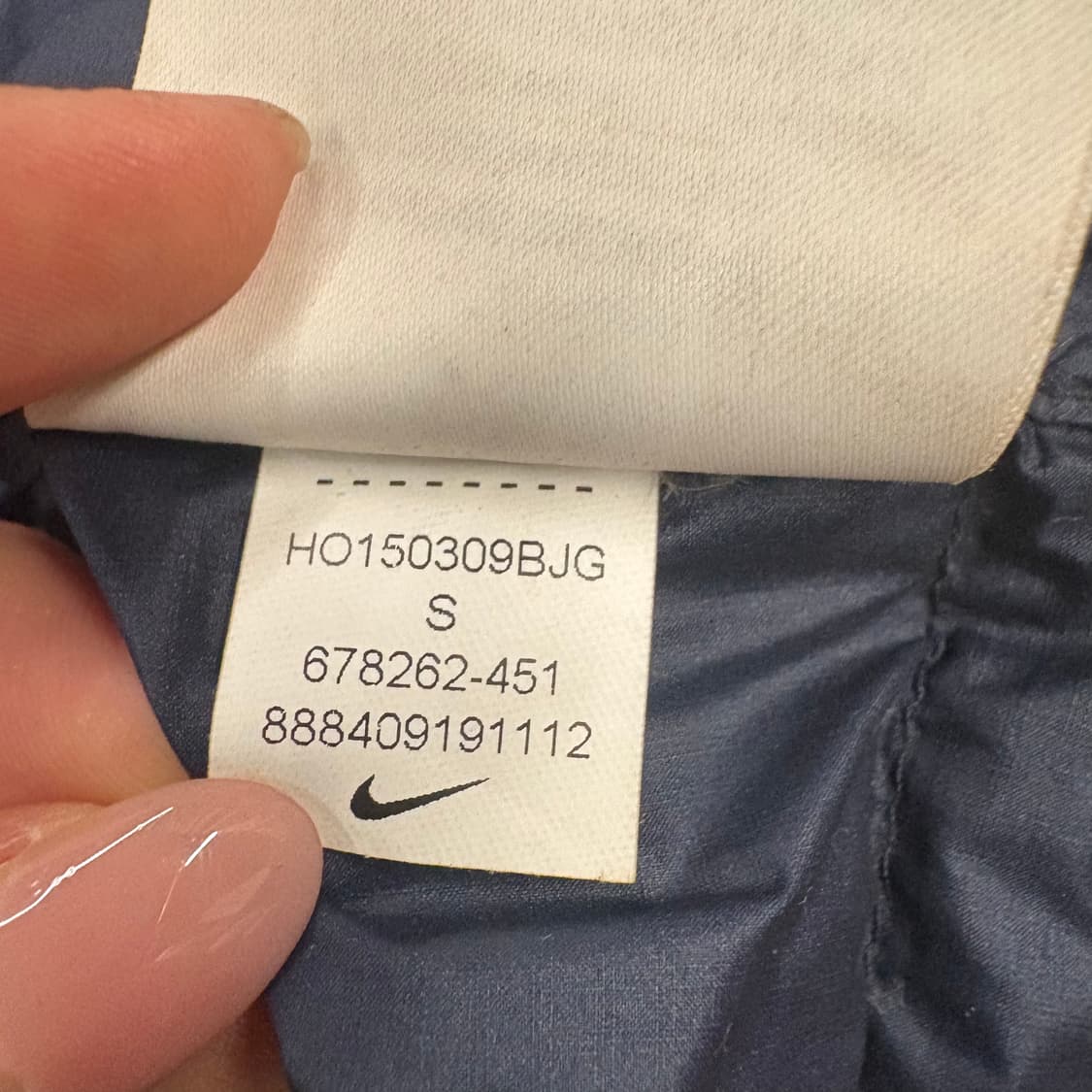 [정품/S,90] 나이키 테크 플리스 에어로로프트 패딩 집업 b17 상품이미지9