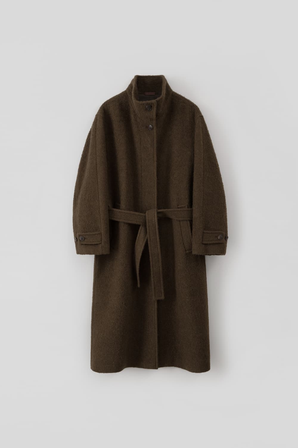 레이스 rrace 코트 브라운 상품이미지1