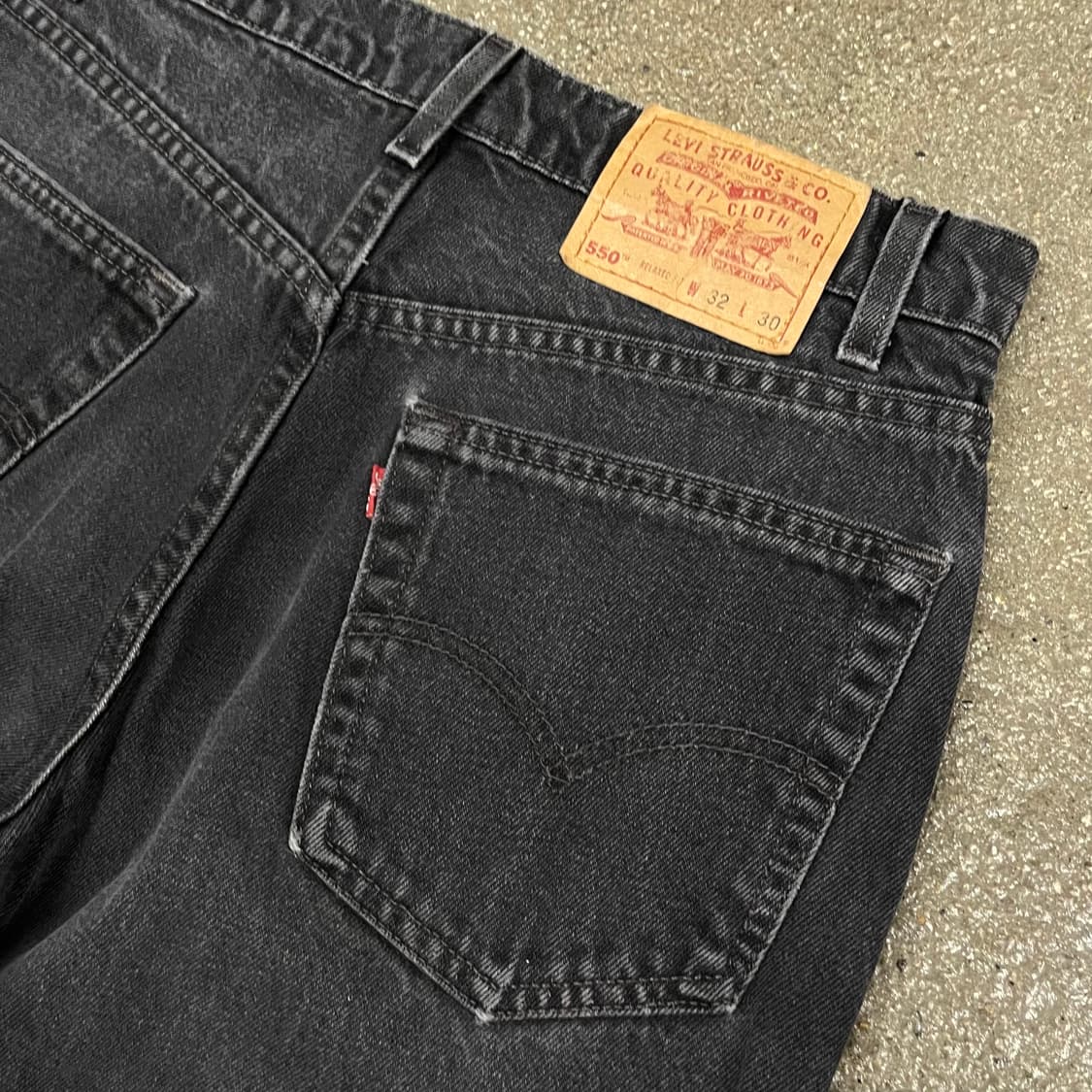 90s USA 리바이스550 블랙진 (30“) 상품이미지2